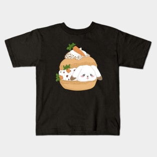 Bunny Macaroon Kids T-Shirt